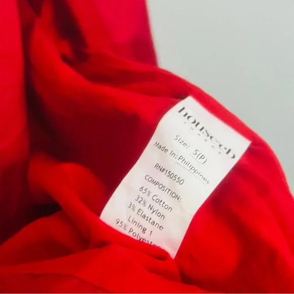 House of CB Carmen red Rose Bustier Vibrant Red Midi Dress size small plus cup - Picture 4 of 14